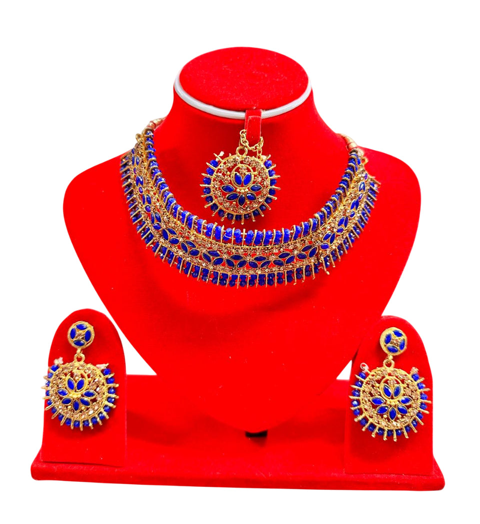 Choker with Earrings-RB